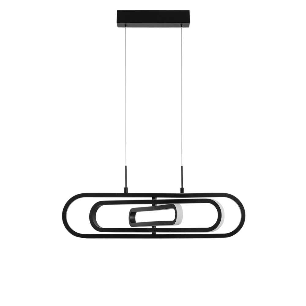 Design pendant lamp Arte Black oval Lyora 5212017426000