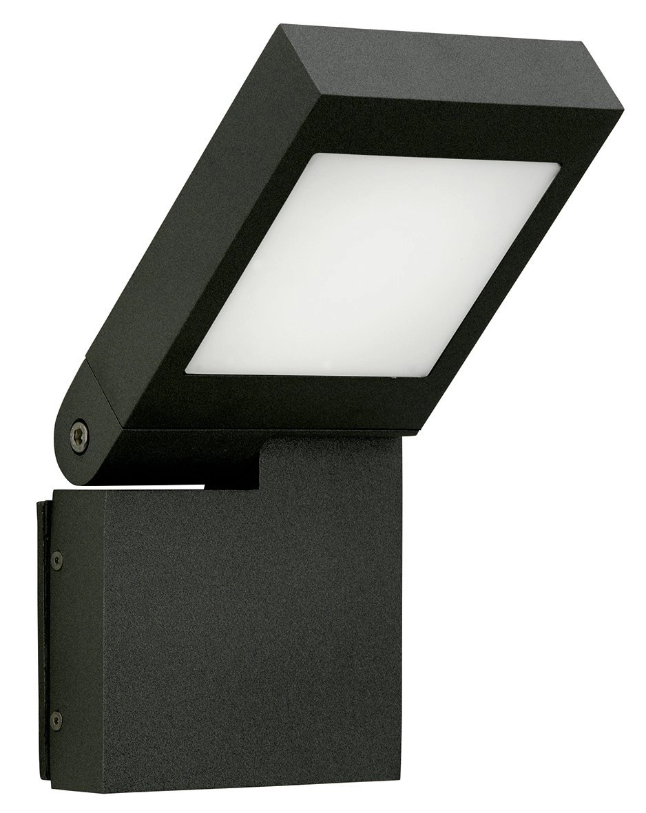LED wall spot Parel black
