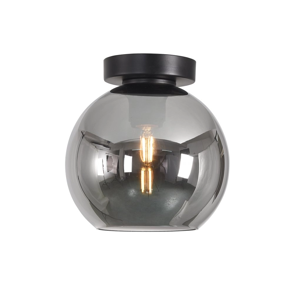 Smoke glass ceiling lamp Marino-20