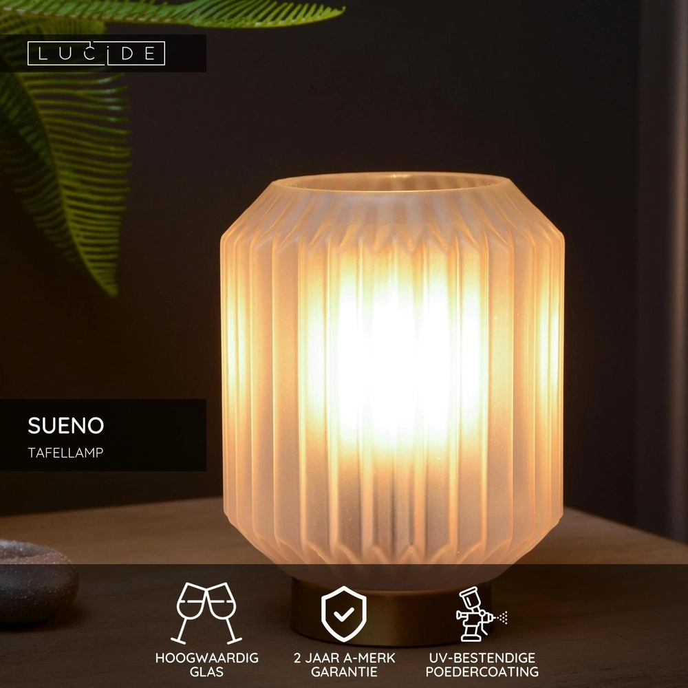 Table lamp Sueno white Lucide 5411212451477