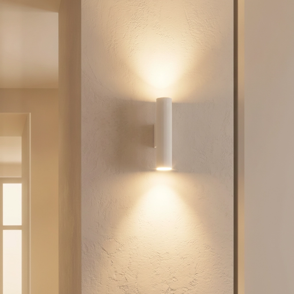 Wall spotlight Comet Up & Down White