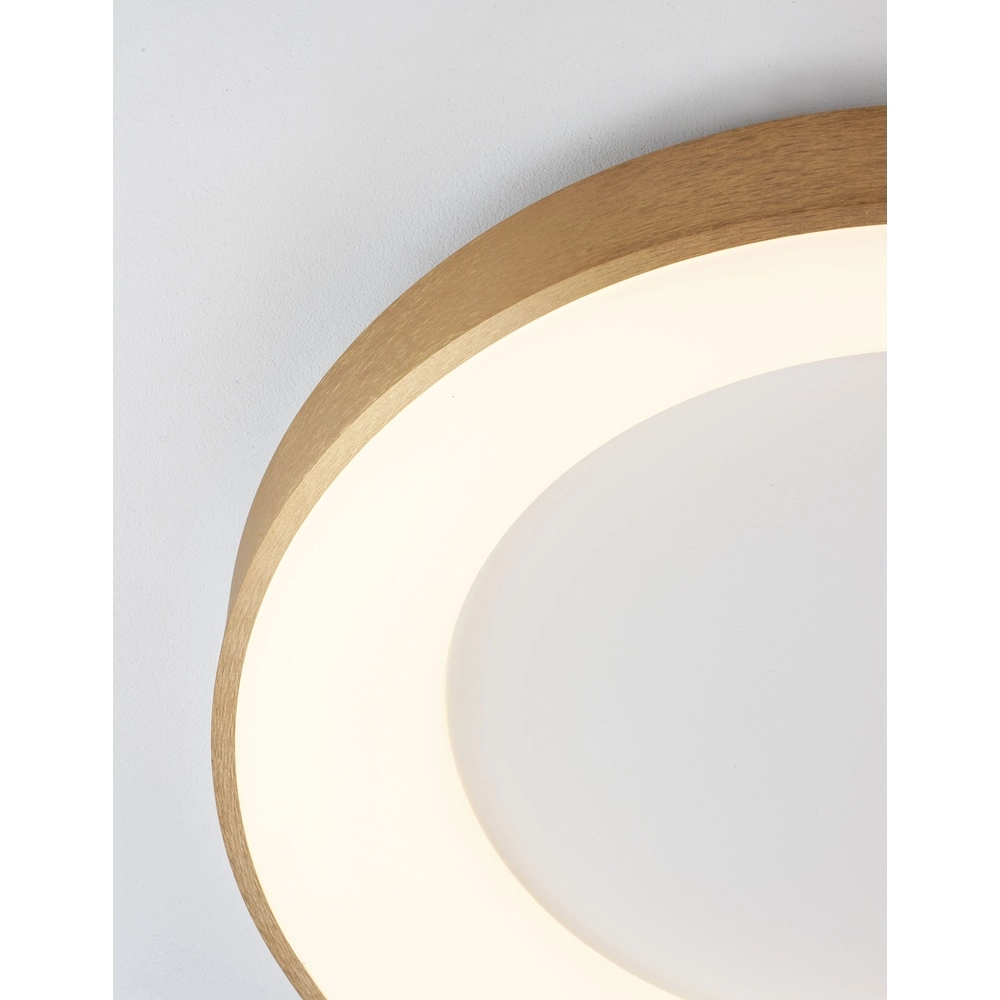 Ceiling lamp Rando Thin gold Ø 38cm Lyora 5212017420046