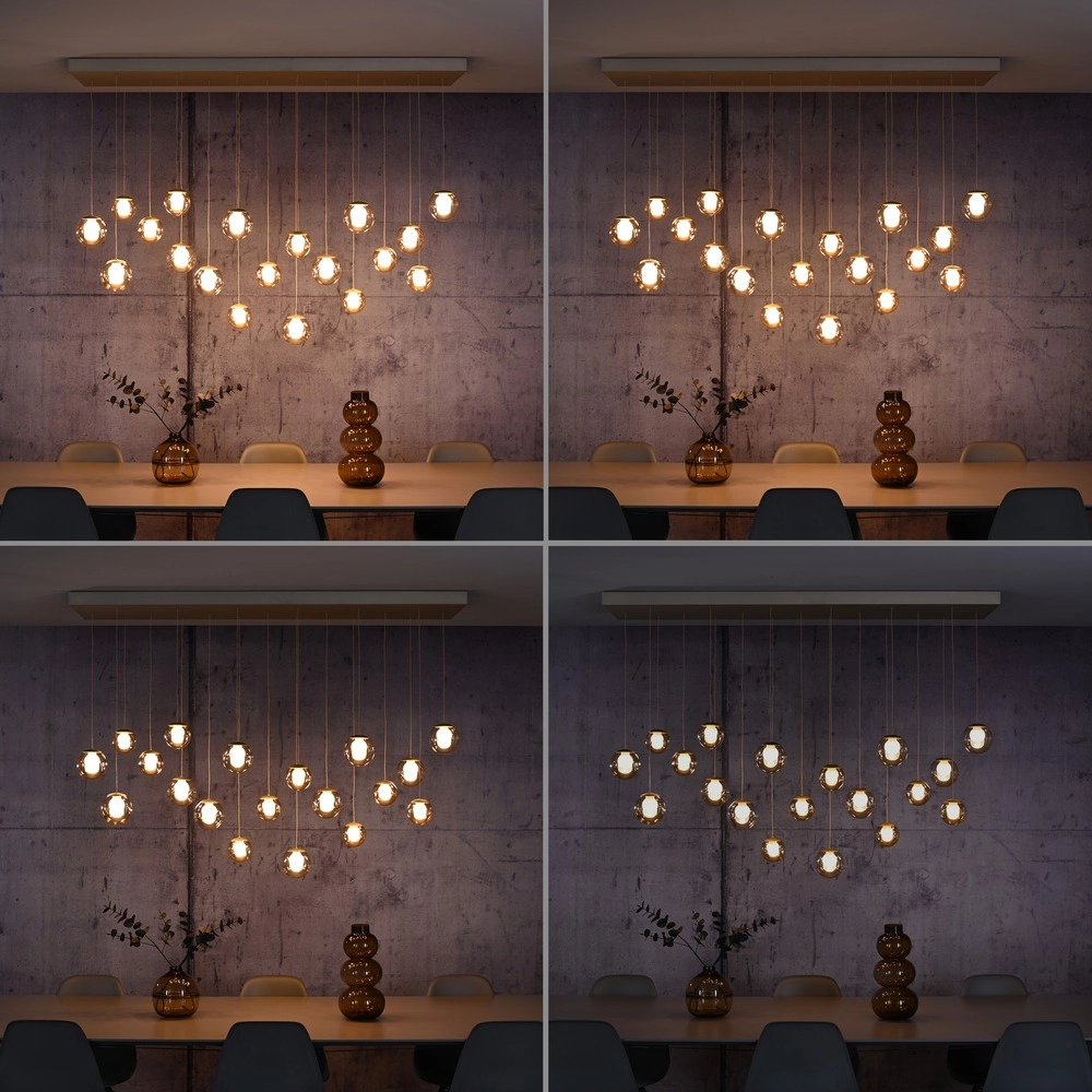 19-light pendant lamp Pure Popup Bronce Paul Neuhaus 4012248396704