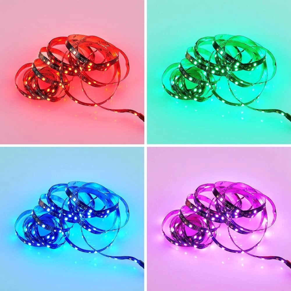 LED strip Gaming Grip RGB 5m black Trio 4017807577327