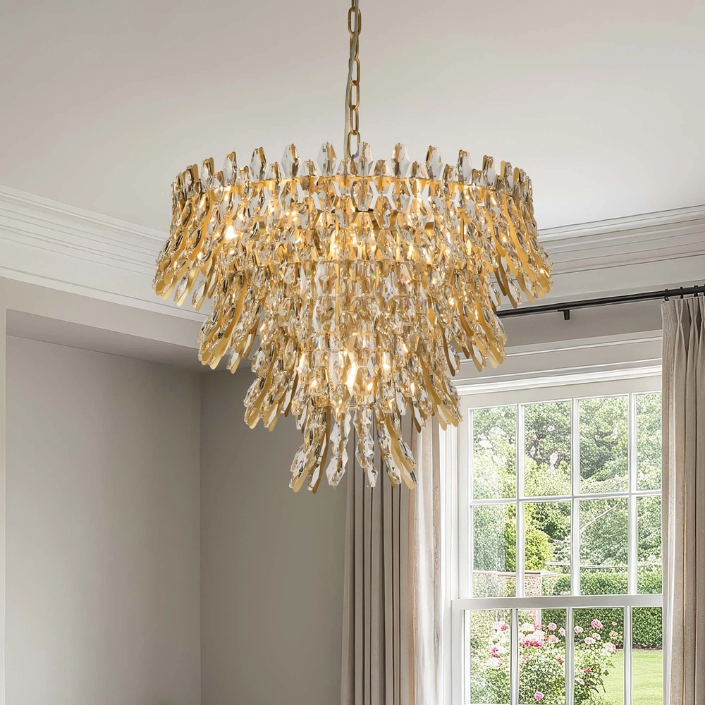 Chandelier Monarch gold Ø 60cm