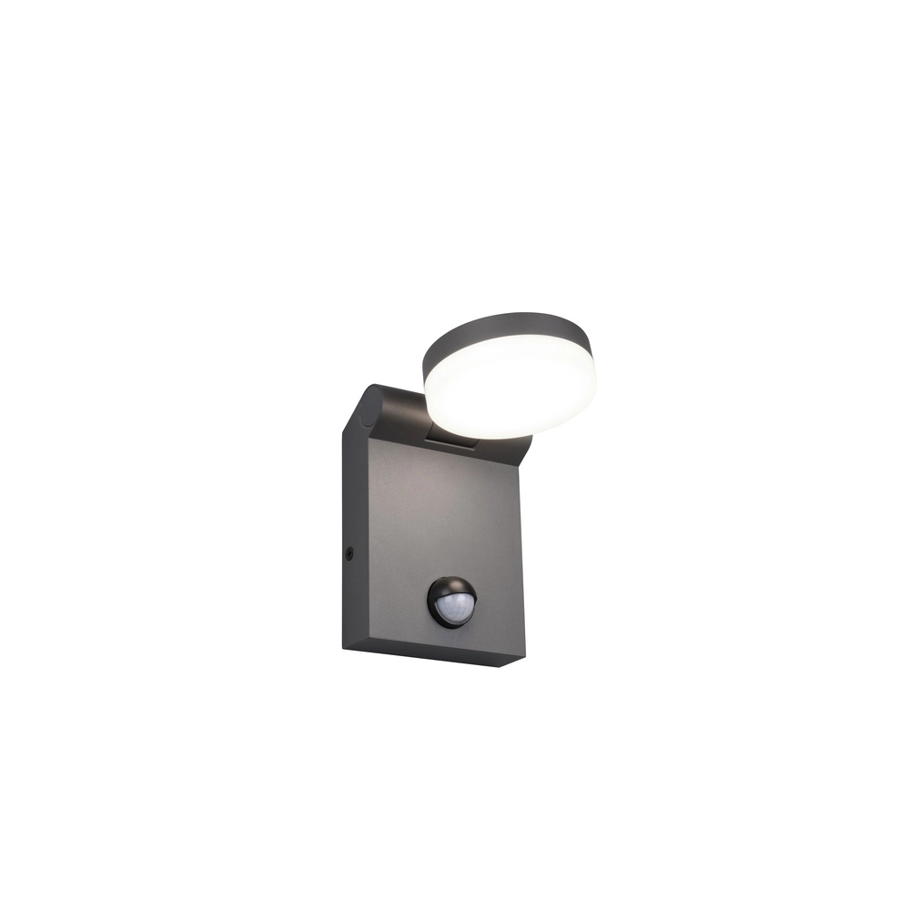 Sleek wall lamp Adour anthracite with sensor Trio 4017807603408