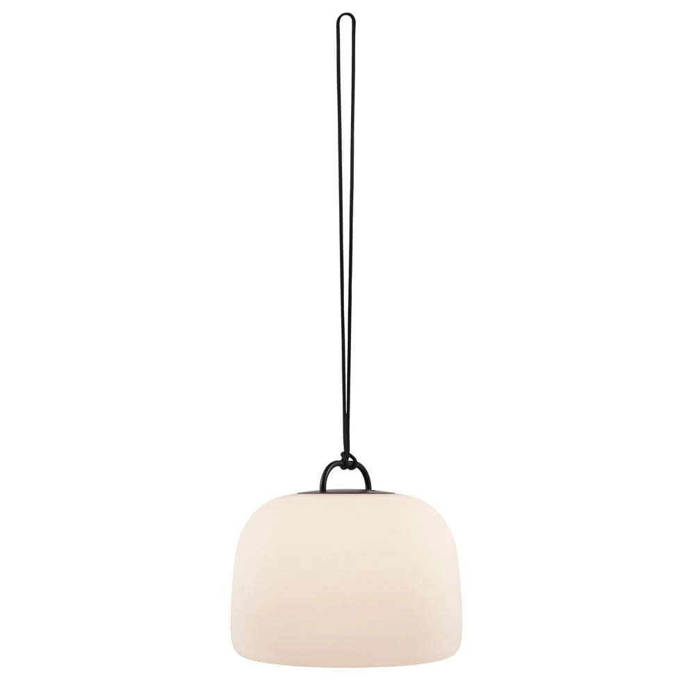 Table lamp Kettle To-Go rechargeable white with black Ø 36cm Nordlux 5701581496088