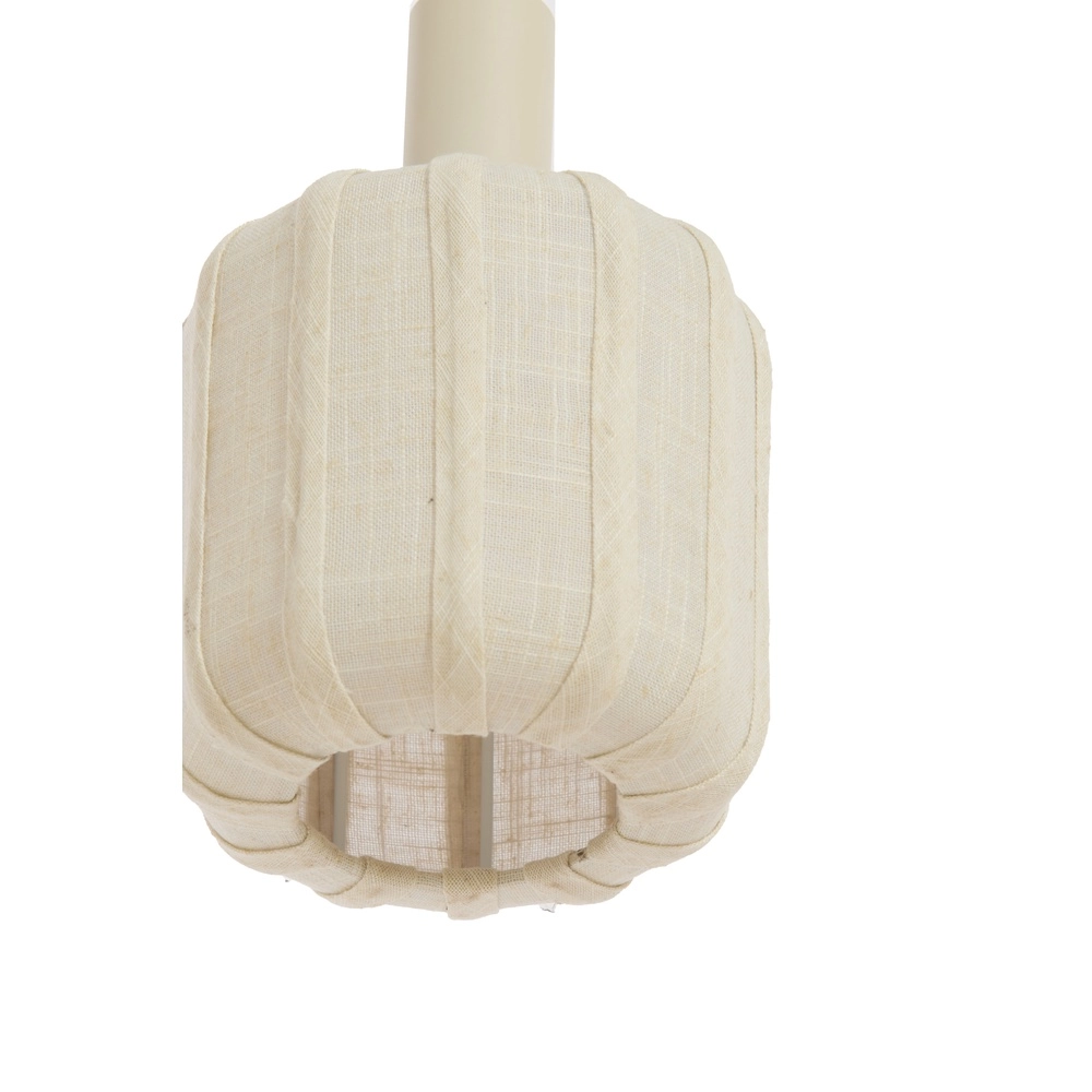 3L vide pendant lamp Tufia linen cream Light & Living 8717807816742