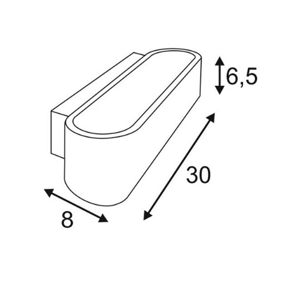 Wall lamp OSSA SLV 4024163142212