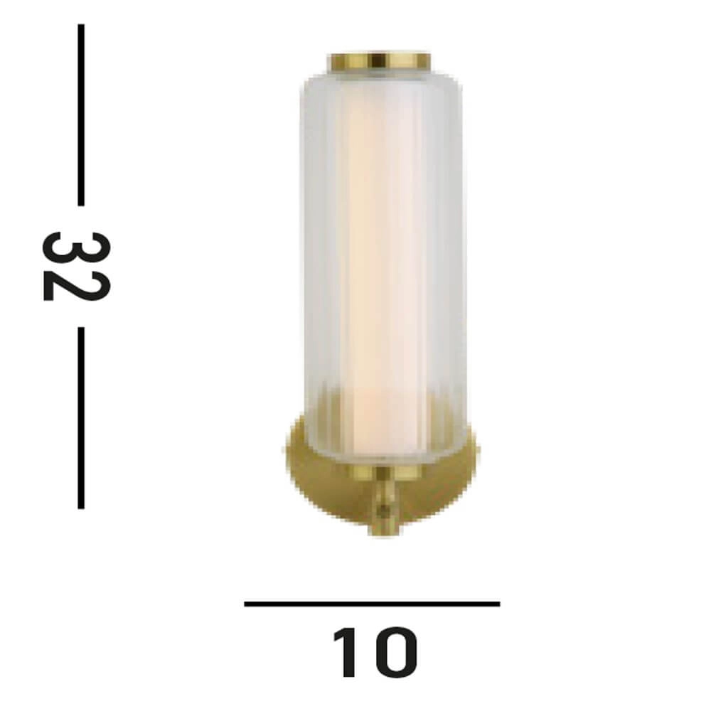 Modern wall lamp Mod brass Searchlight 5053423273105
