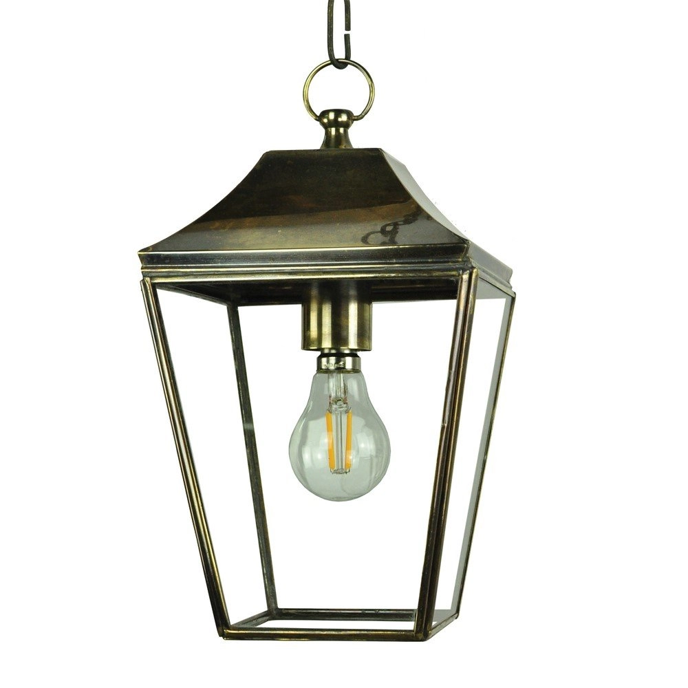 Country Pendant Lamp Knightbridge 37cm - antique copper (ant)