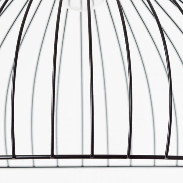 Hanging lamp Blacky 40cm black Brilliant 4004353390937