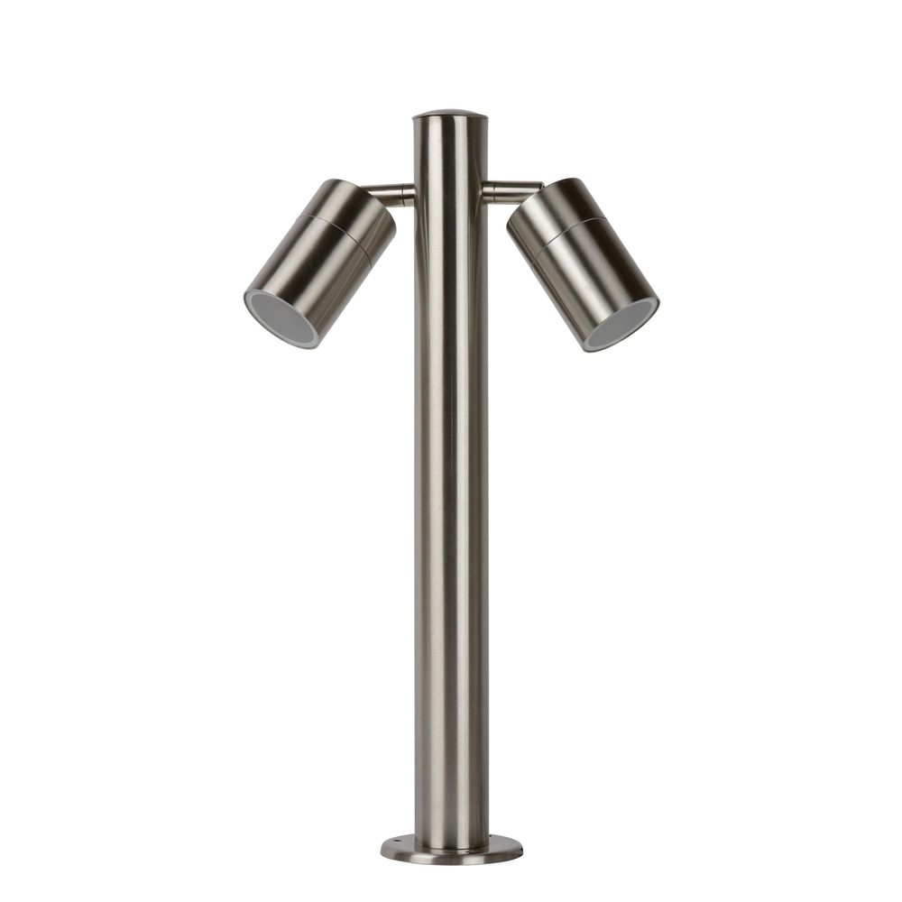 Garden lamp Arne-Led 2-light chrome