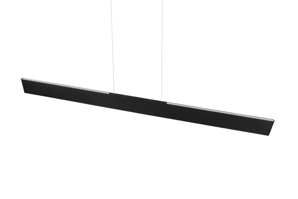 Led Office Pendant Light Galway 150cm - black Trio 4017807616668
