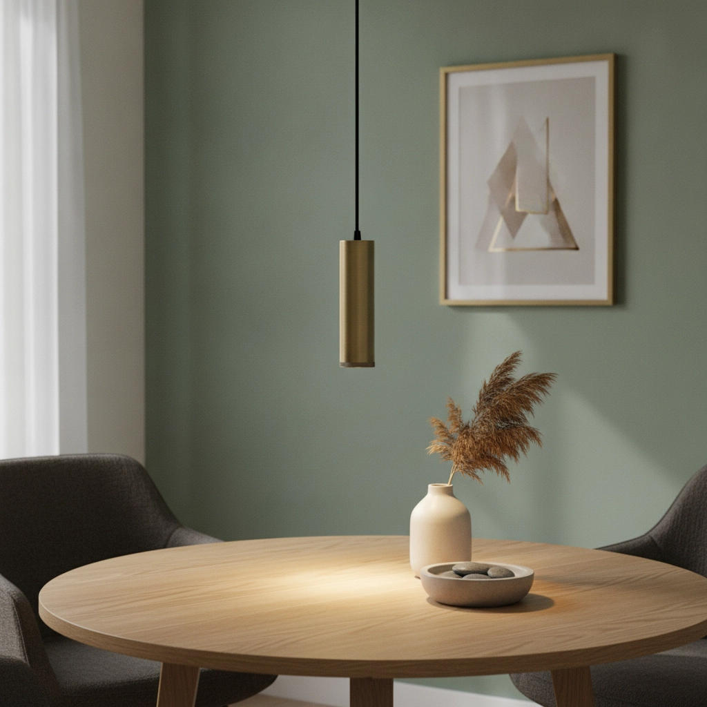 Design pendant lamp Milano antique bronze 25cm