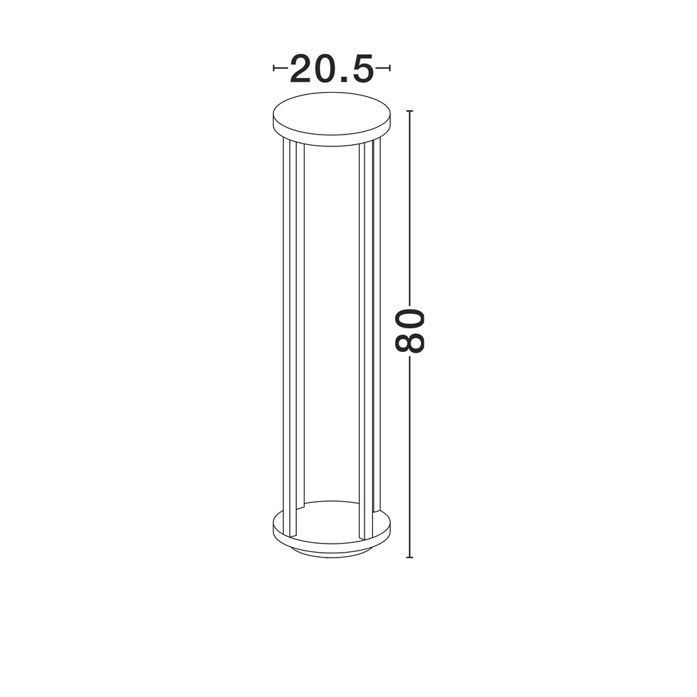 Floor lamp Optus 80cm Lyora 5212017477224