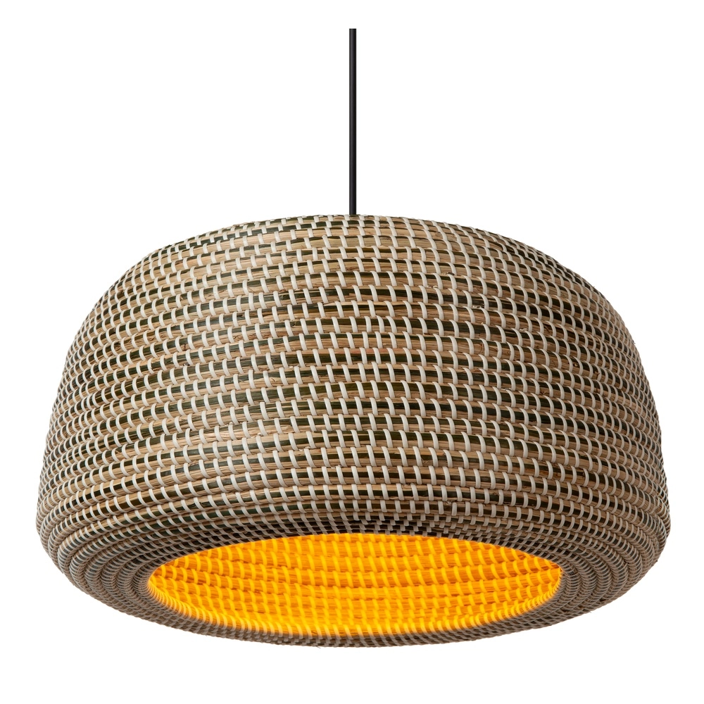 Seagrass pendant lamp Maduka Ø 47cm - brown Premium by Lucide 5411212106063