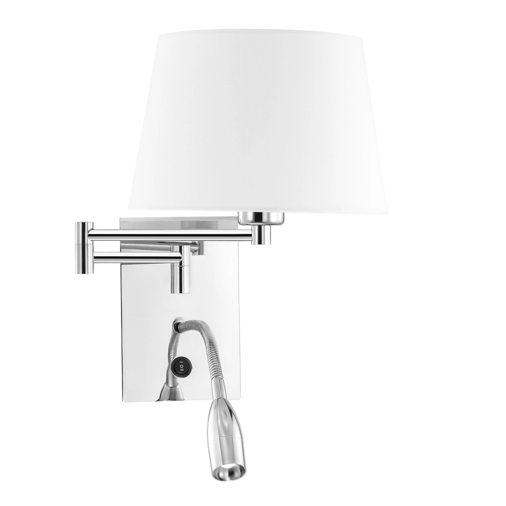 Wall lamp Cingo chrome with white Lyora 5212017403872