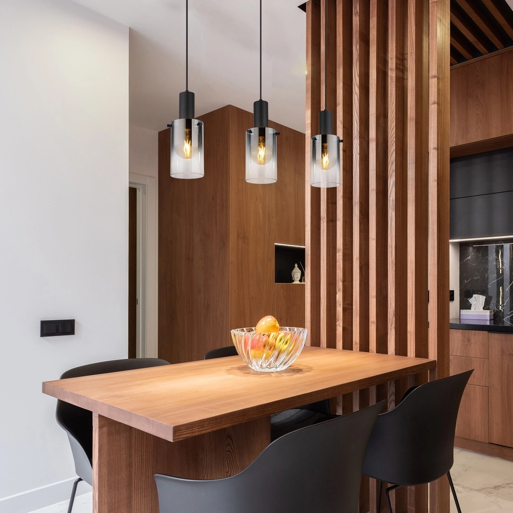3-light pendant lamp Florentina Black design Globo 9007371452149