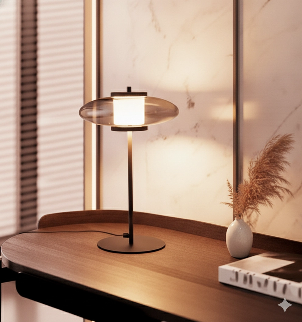 Table lamp Ballet black
