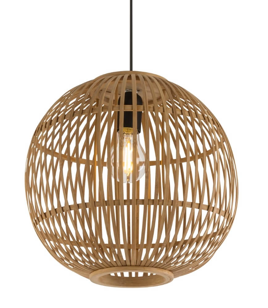 Rattan ball lamp Hildegard Ø 30cm