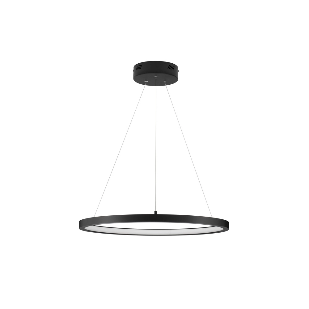 Black pendant lamp Empatia design single Lyora 5212017442659