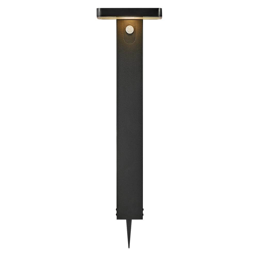 Solar garden lamp Rica black rectangle Nordlux 5704924004803