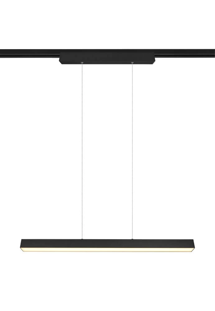 Hanging lamp Paros black Trio 4017807505948
