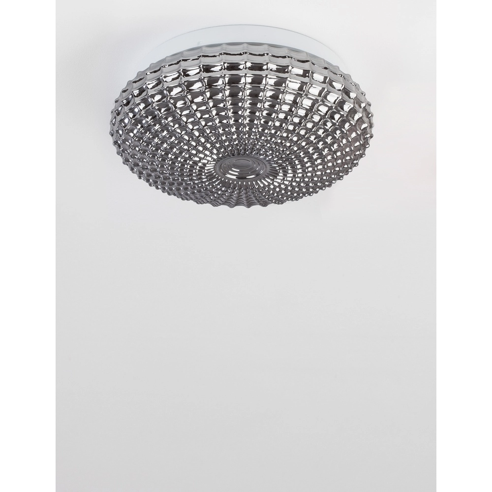 Ceiling lamp Clam smoke glass Lyora 5212017419446