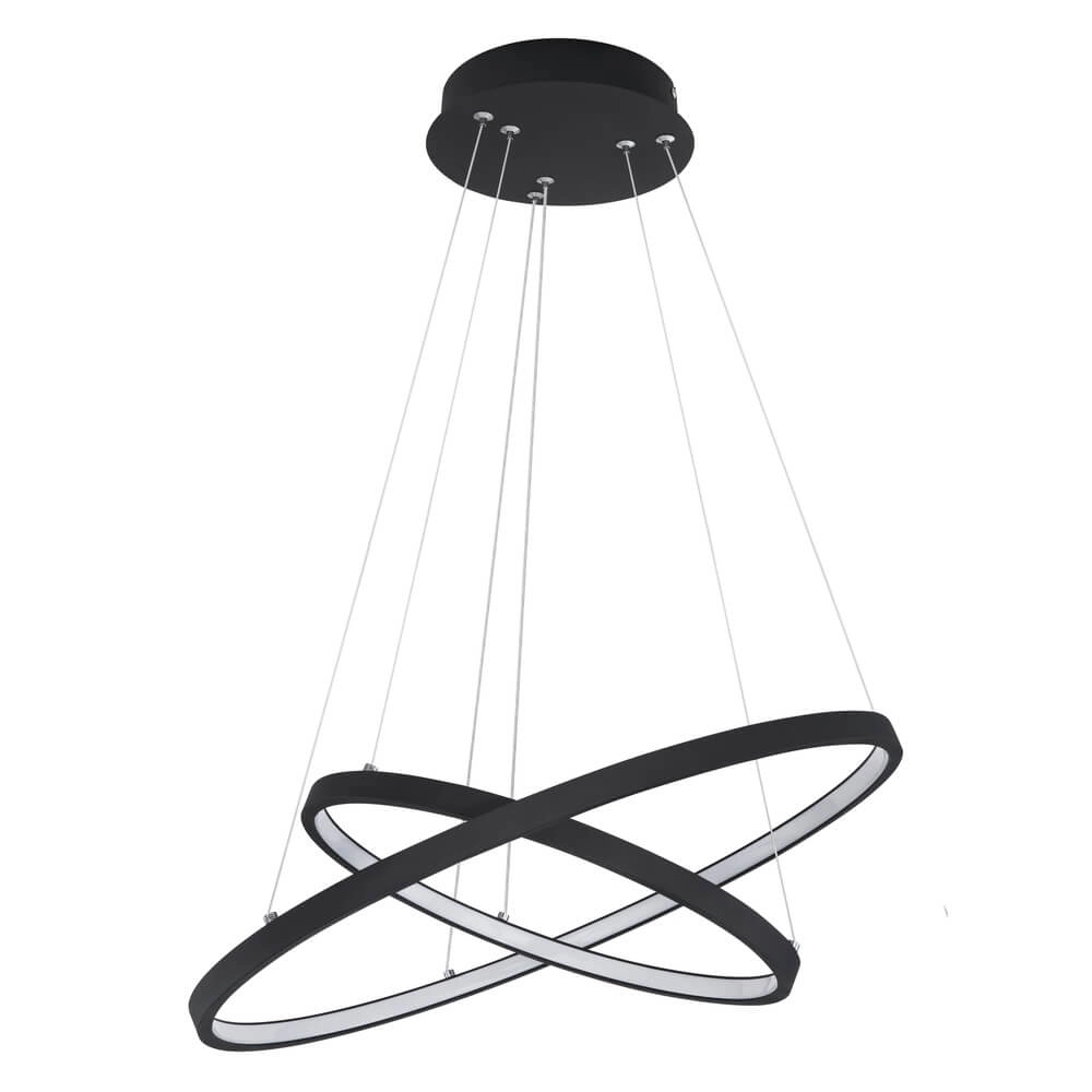 Sleek pendant lamp Ralph round Ø 51cm Globo 9007371401987