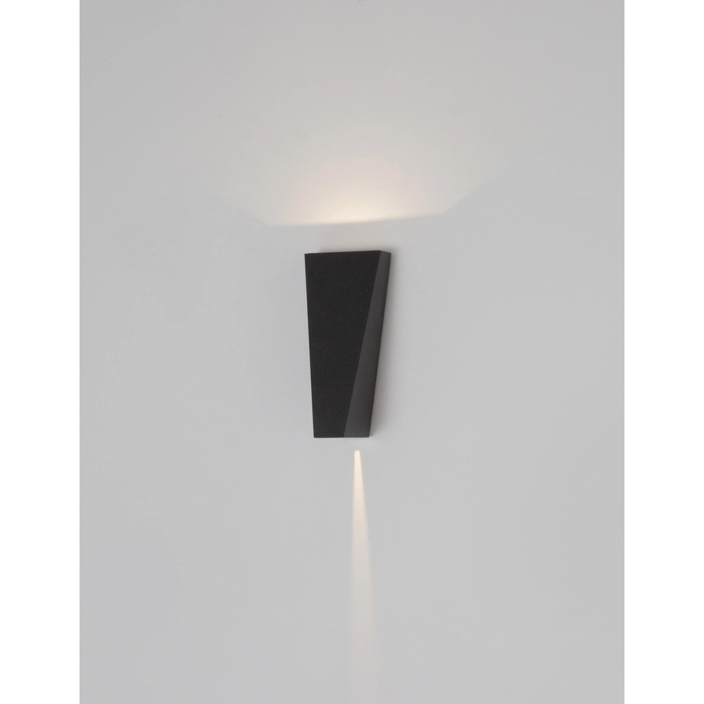 Design wall lamp Veiro anthracite
