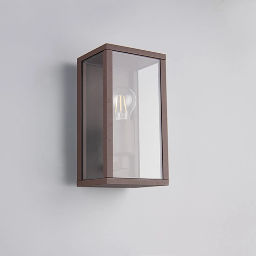 Modern wall lamp Garonne S rust brown Trio 4017807687378