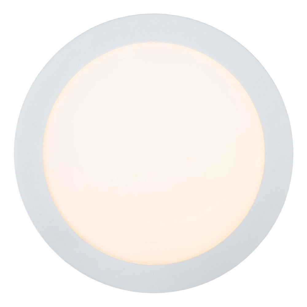 Ceiling light Brice-Led Ø 24cm - IP44 white Lucide 5411212281302