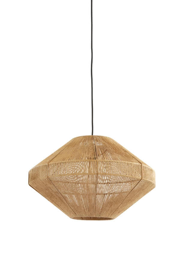 Rattan pendant lamp Mallow Ø 50cm Light & Living 8717807676254