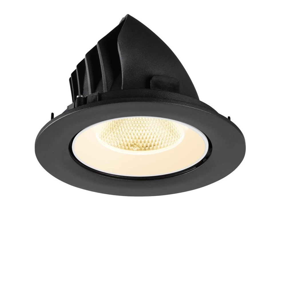 Recessed spotlight Numinos Gimble L black/white 3000K - 20deg SLV 4024163310321