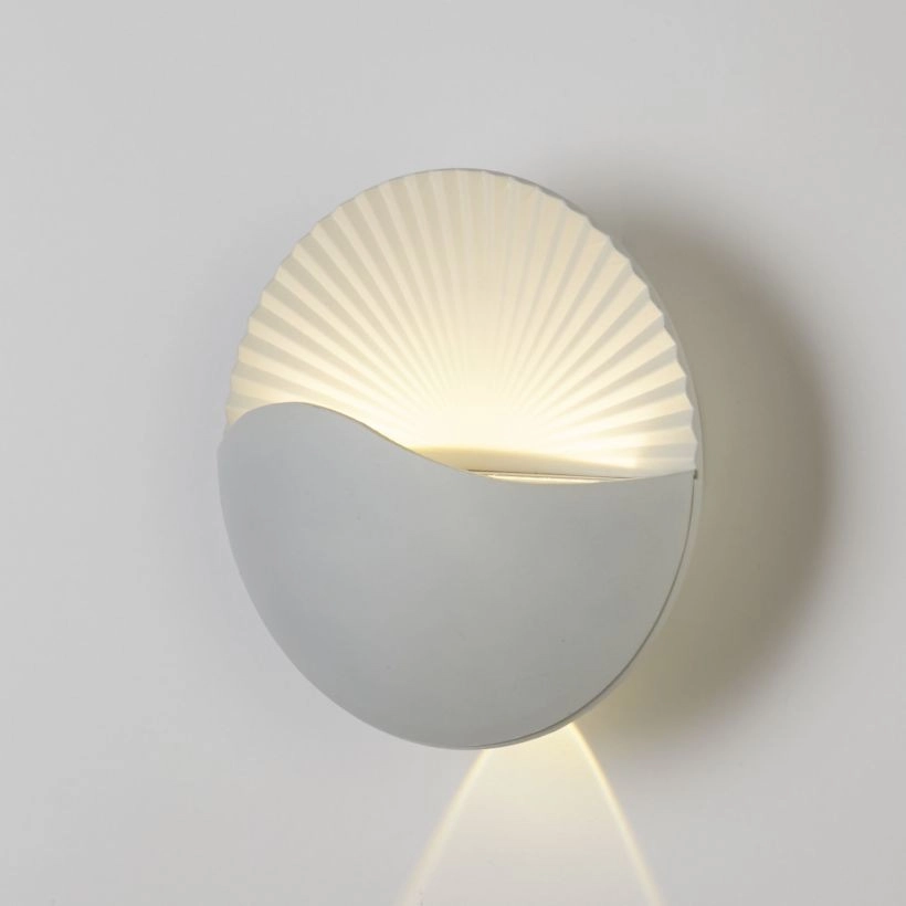 Modern wall lamp Sunrise white Lyora 5053423289014