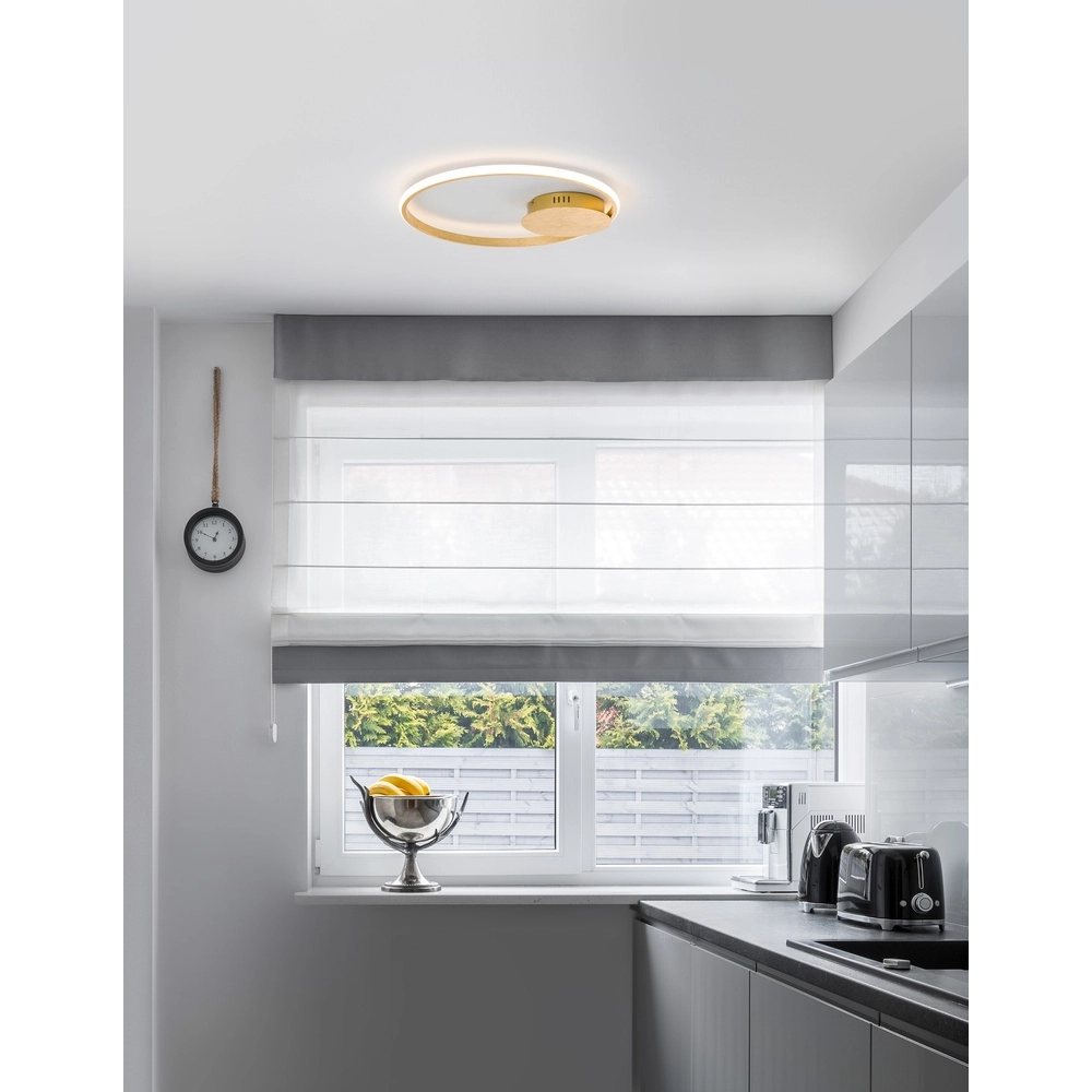 Round ceiling lamp Fuline gold Ø 50cm Lyora 5212017419668