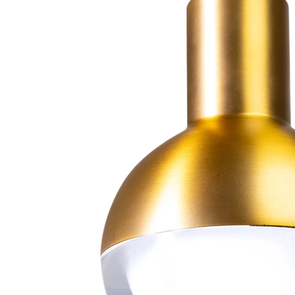Black pendant lamp Drop with gold ETH 8720195306504