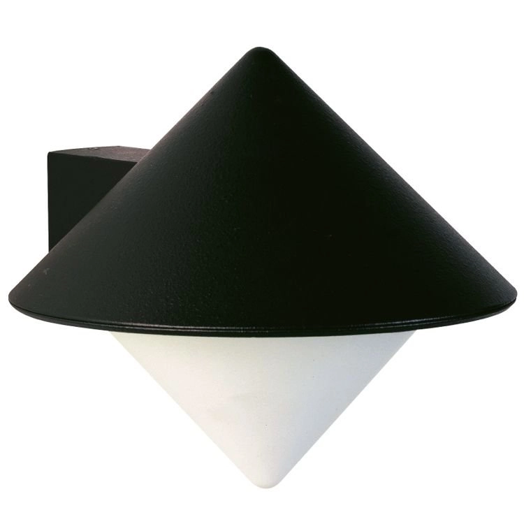 Outdoor light Triangle Black