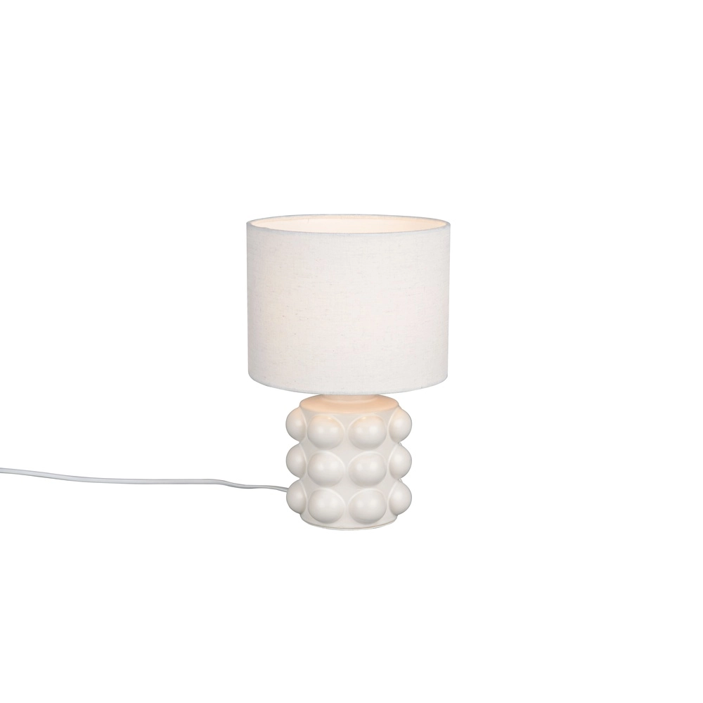 Table lamp Kate white Ø 20cm Trio 4017807662535