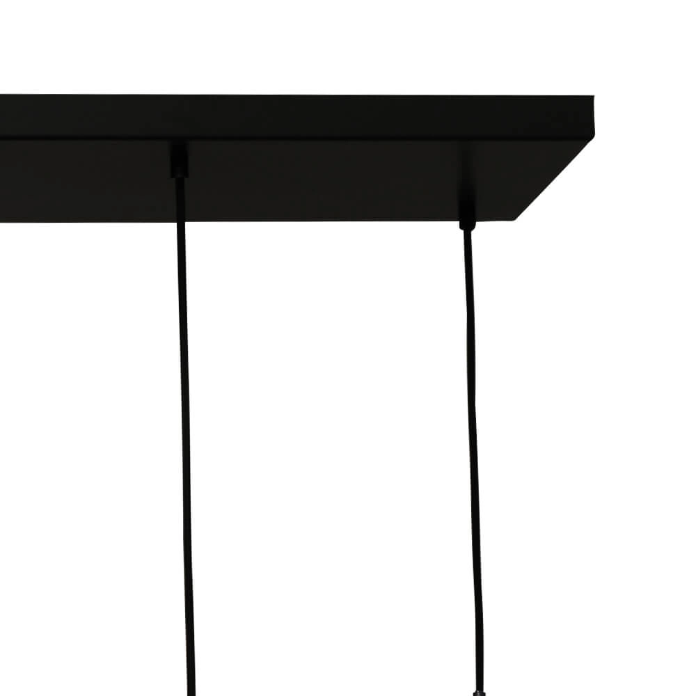 Hanging lamp Lava 8x gold glass Ø 24cm Masterlight 8718121286334