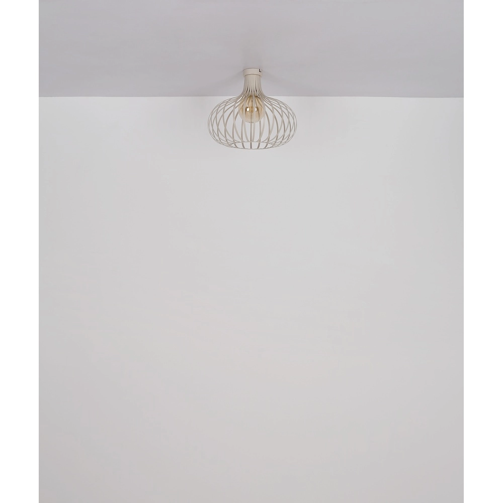 Ceiling lamp Mateo sand brown Globo 9007371516889