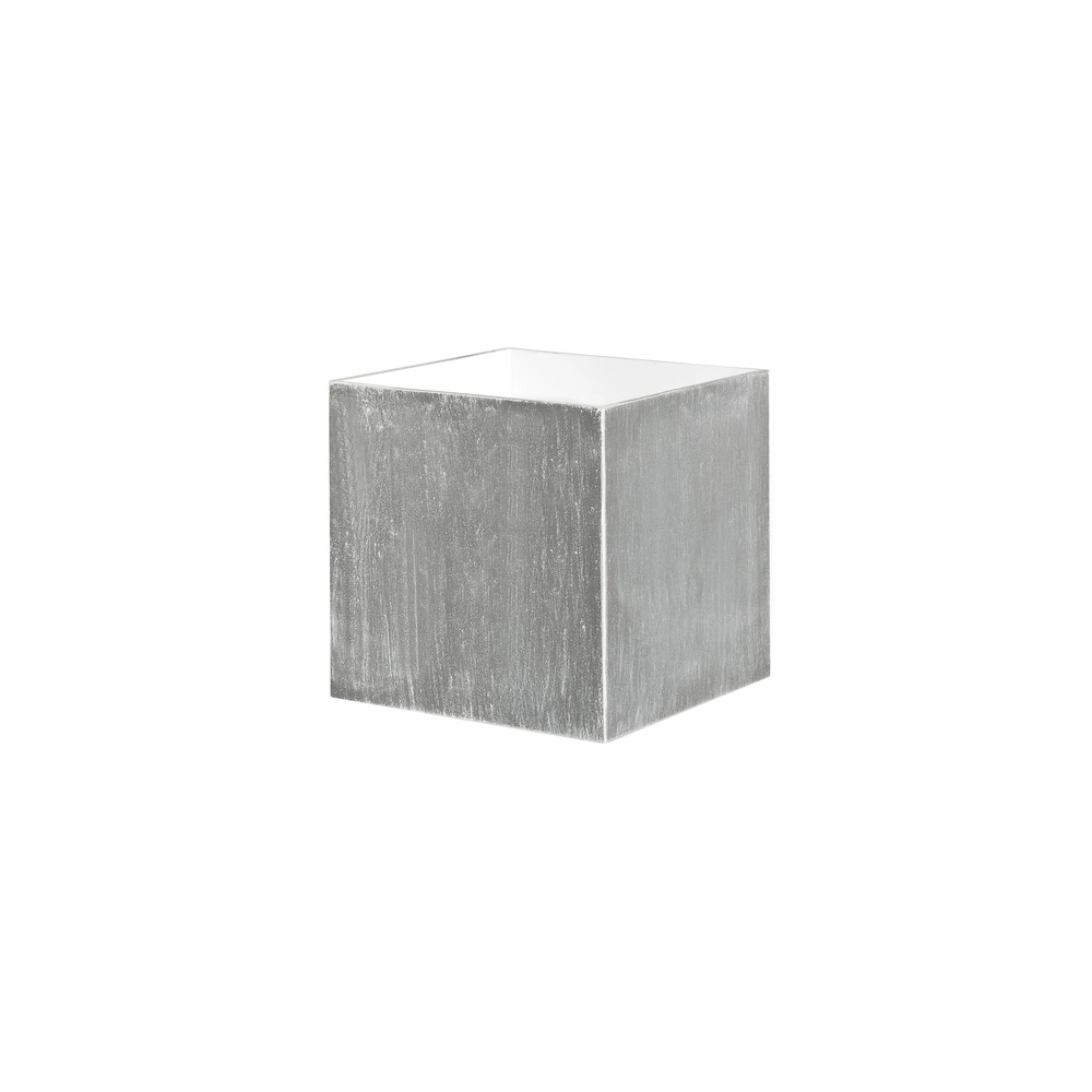 Wall spotlight Square grey 10cm