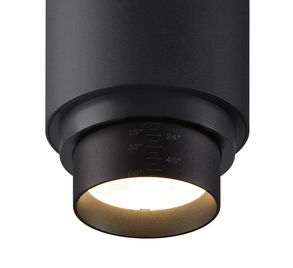 Railspot 3-phase Numinos Zoom M Dali black 3000K - 15deg SLV 4024163261975
