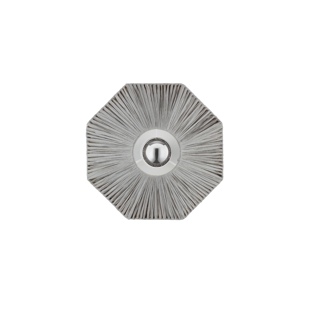 Wall lamp Elvio grey Ø 30cm Lyora 5212017493866