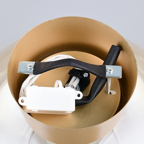 Ceiling lamp Sidera amber Ø 26cm Trio 4017807697261
