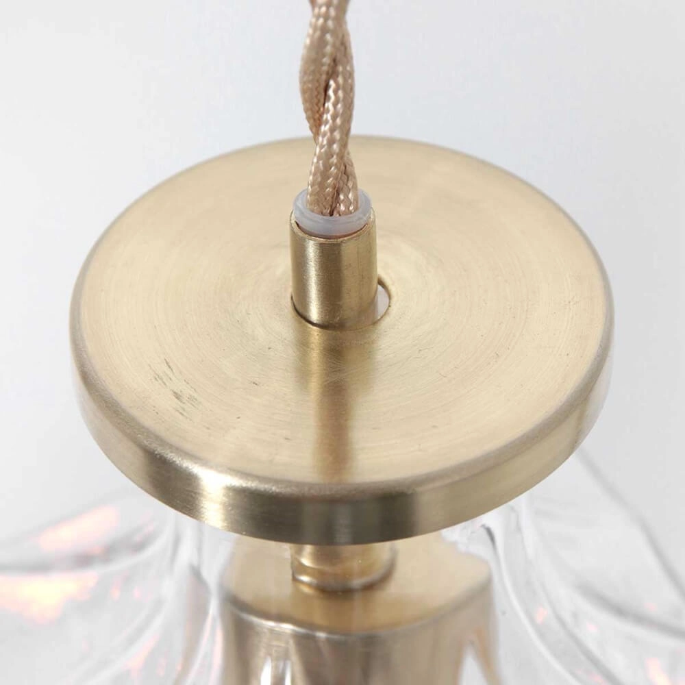 Classic hanging lamp Grazioglass Ø 10cm Steinhauer 8712746166347