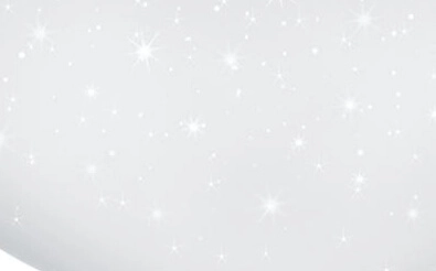 Ceiling lamp Paolo 37cm white with star effect Trio 4017807507744