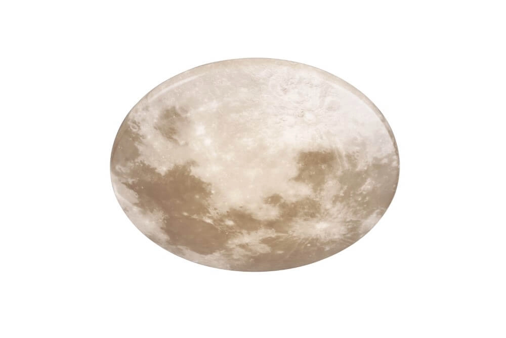 White ceiling lamp Moonika Ø 37cm Trio 4017807561609