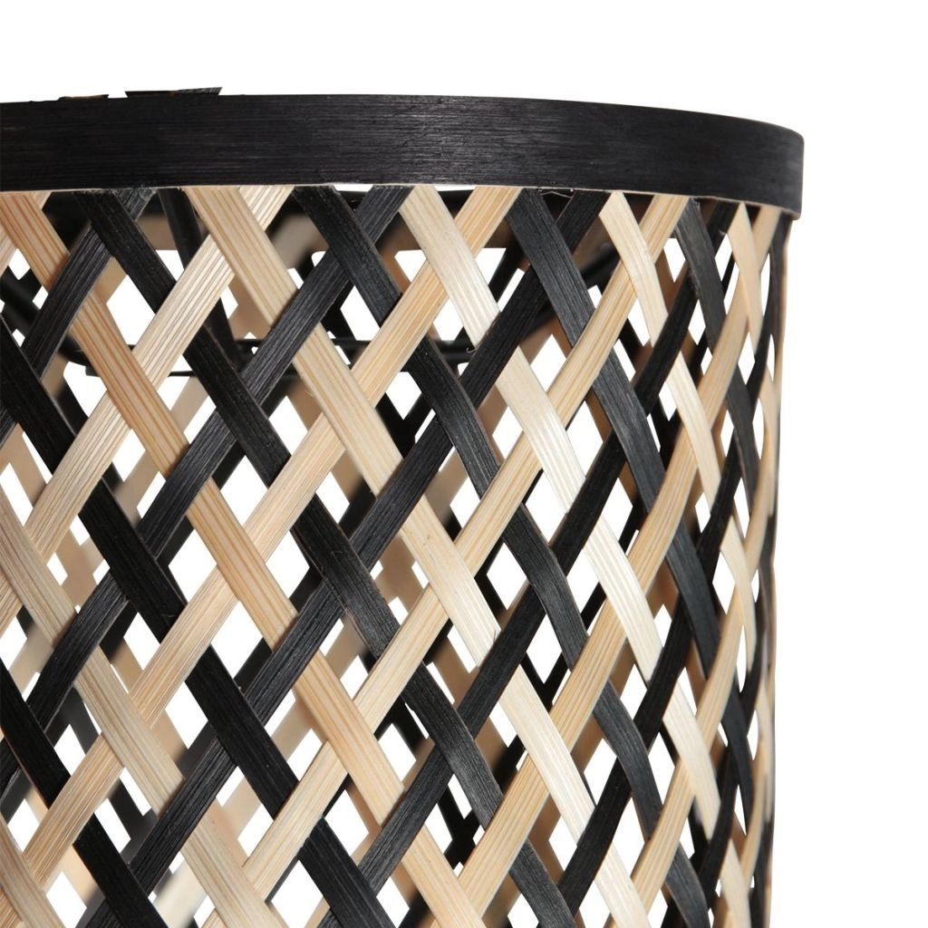 Ceiling lamp 2-lights Sumba with bamboo shades Ø12cm Steinhauer 8712746182828